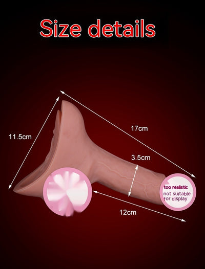 Liquid Silicone Soft Three-in-one Wear Station Urine Device