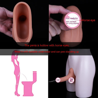 Liquid Silicone Soft Three-in-one Wear Station Urine Device