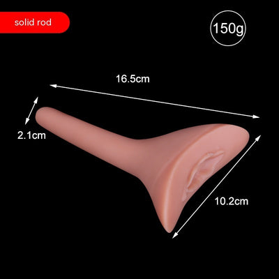 Liquid Silicone Soft Three-in-one Wear Station Urine Device